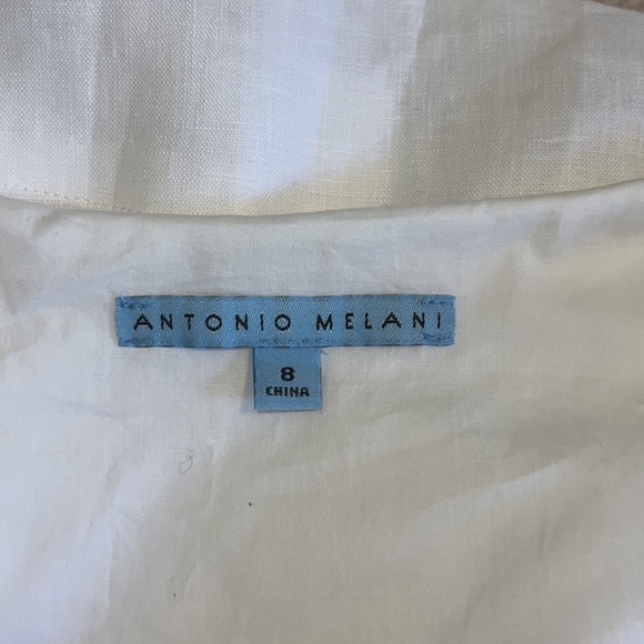 Antonio Melani Linen Ellie Button Down Dress - Picture 8 of 9